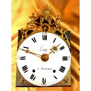  Beautiful Movement, 18th Century Enamel Dial, Suspended, Serviced By Watchmaker "long A Pignerol"