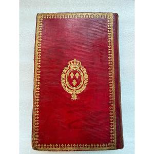 "the Theory Of The Factious," A Precious Book: Library Of Louis XVIII, 1815, Paris, Political Criticism.