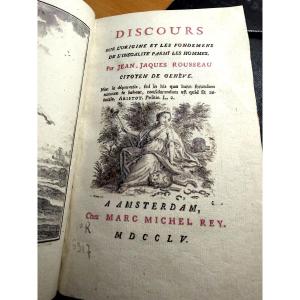 Discourse On The Origin And Foundations Of The Inequality Of Men. By Jj Rousseau 1755 .. 