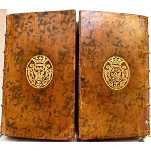Buffon's Mineral Observations, An Illustrated Work In 2 Volumes, With The Arms Of The Marquis De Verneuil