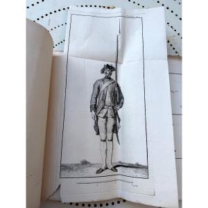 Booklet Of 37 Large Fold-out Plates From The Ecole d'Instruction Militaire On Battalion Orders