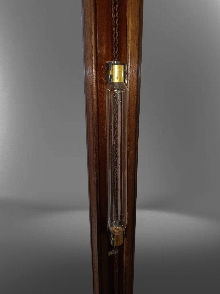 Vetrina Ligure In Piuma Di Mogano XIX  Firmata ISSEL GENOVA-photo-1