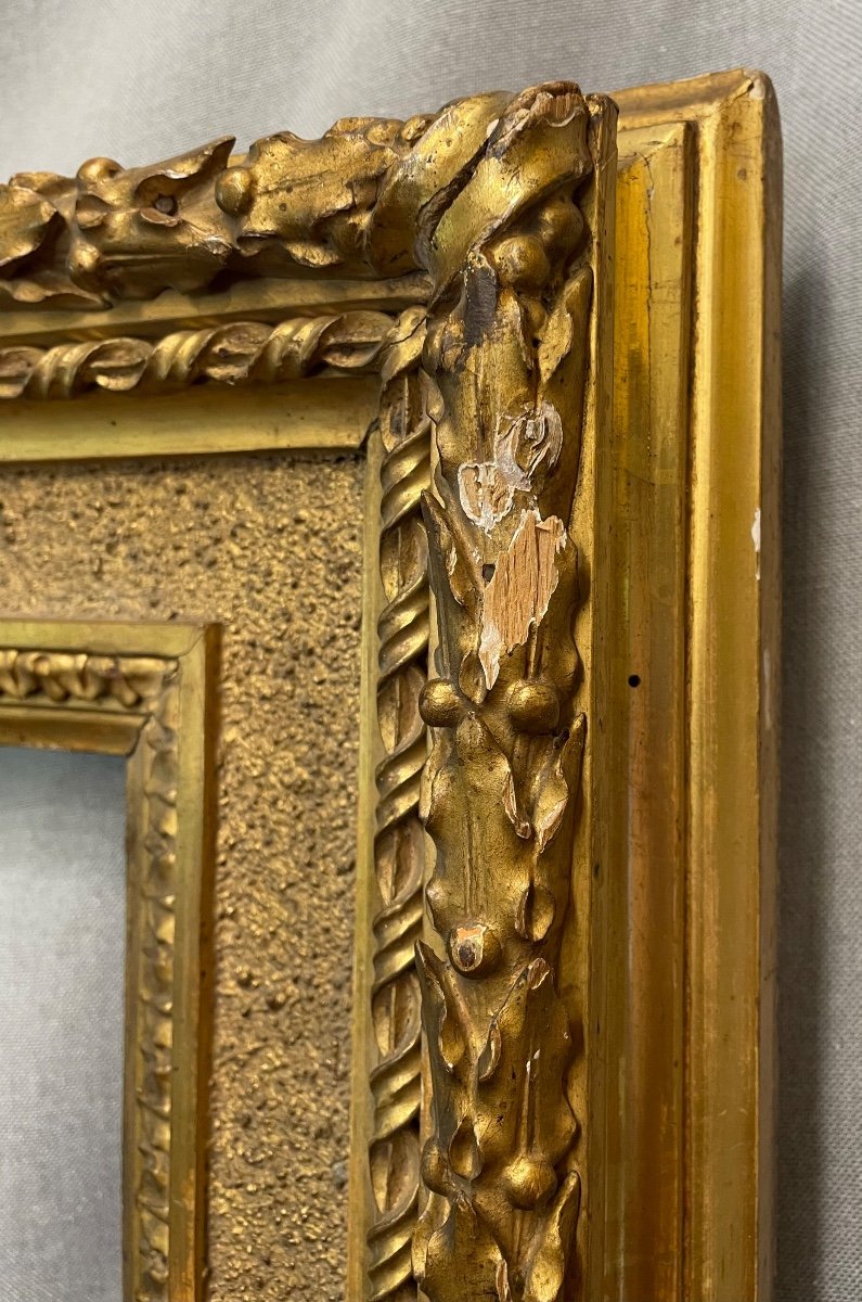 Cornice dorata e intagliata Italia  XVIIIsecolo-photo-4