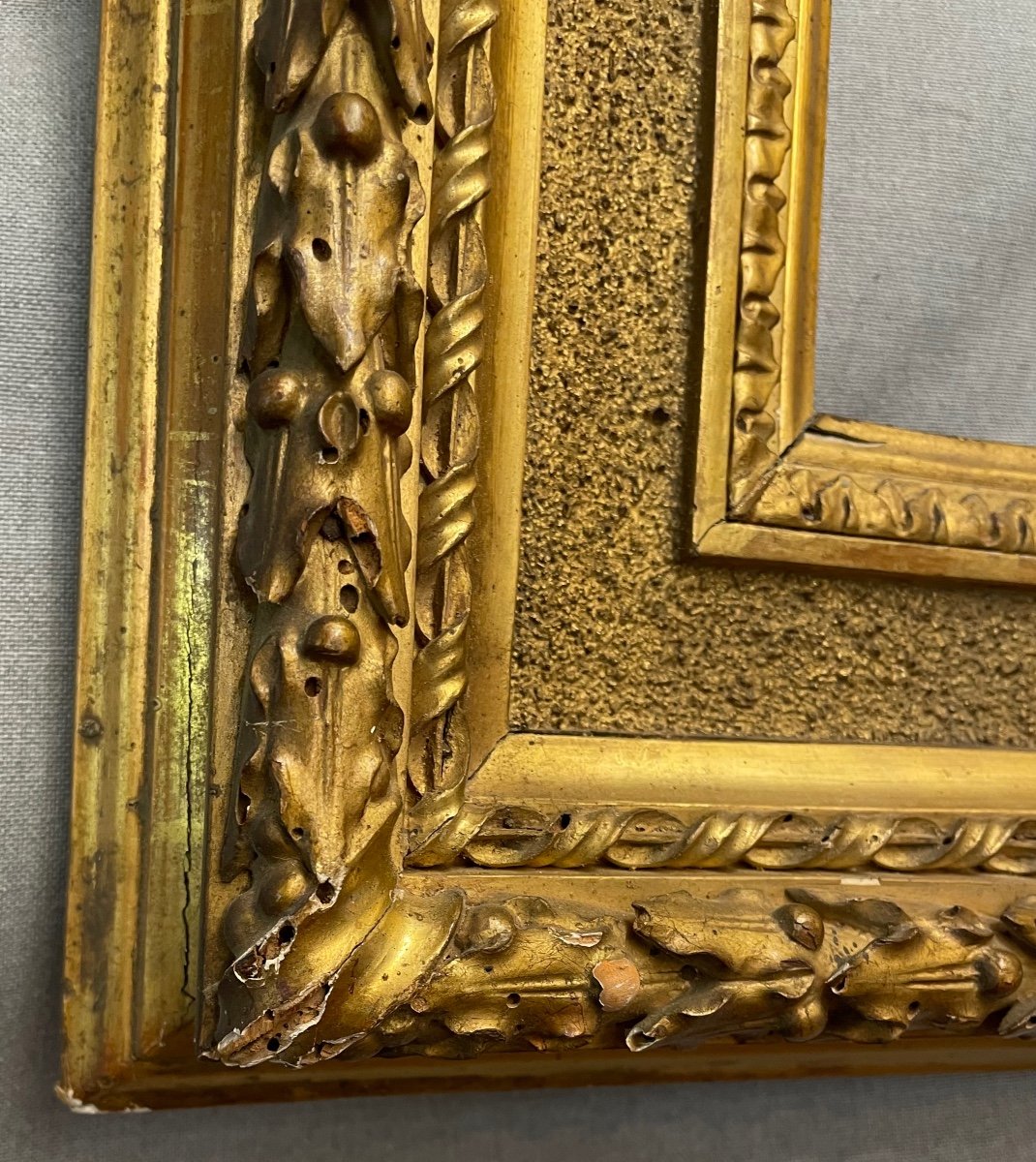 Cornice dorata e intagliata Italia  XVIIIsecolo-photo-5