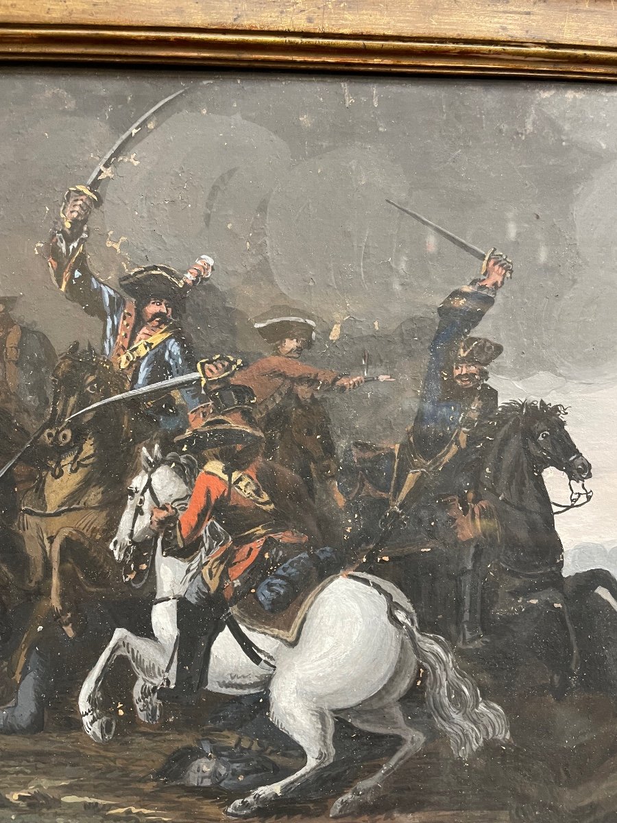 Coppia di battaglie francesi XVIIIsecolo-photo-2