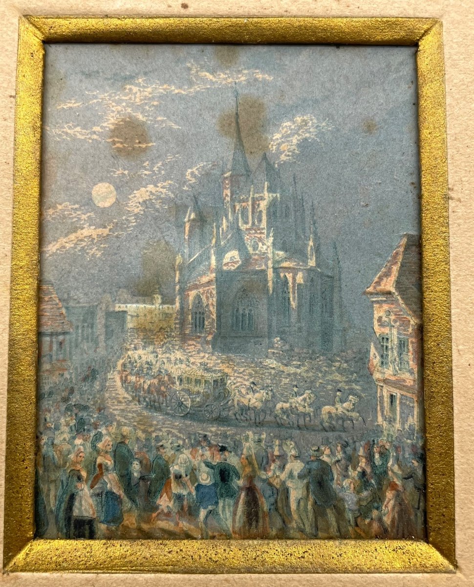 Miniatura francese del primo ottocento.