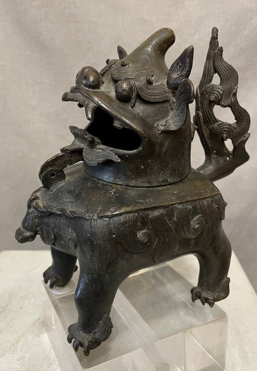 Incensiere in bronzo Cina epoca Ming