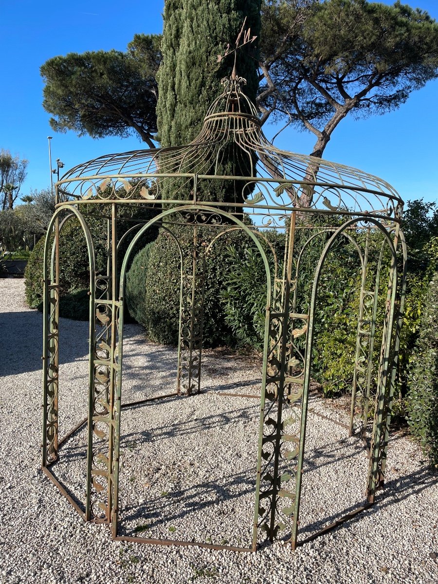 Gazebo in ferro anni 70-photo-2