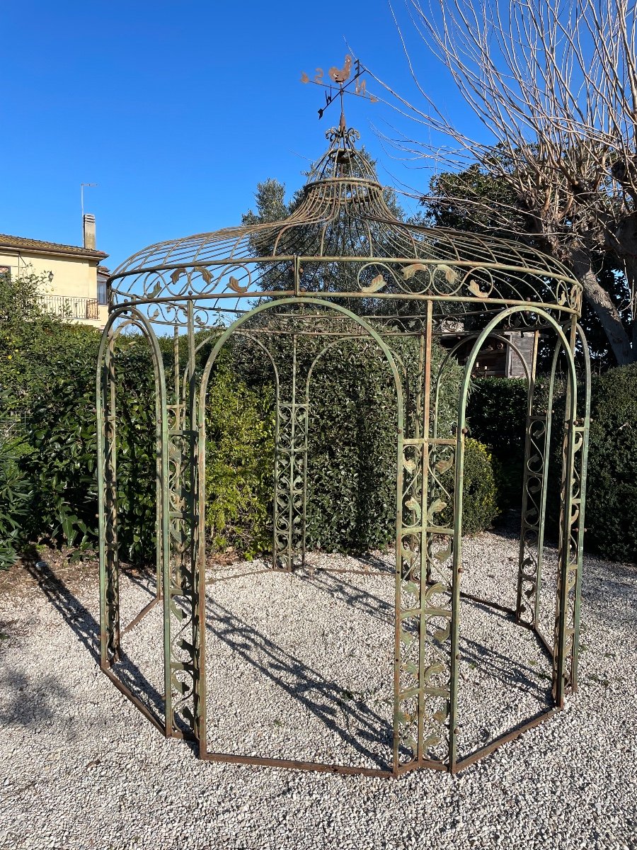 Gazebo in ferro anni 70