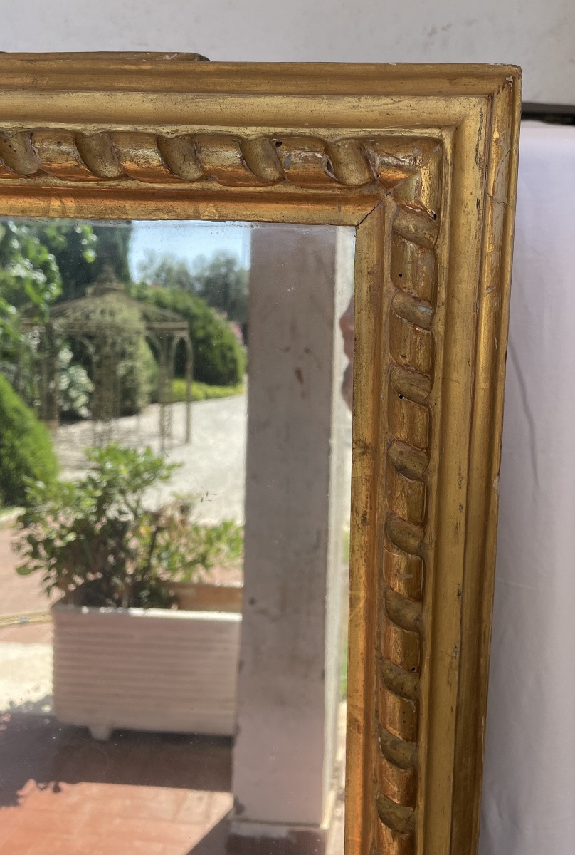 Quattro specchiere in legno dorato XIXsecolo-photo-2