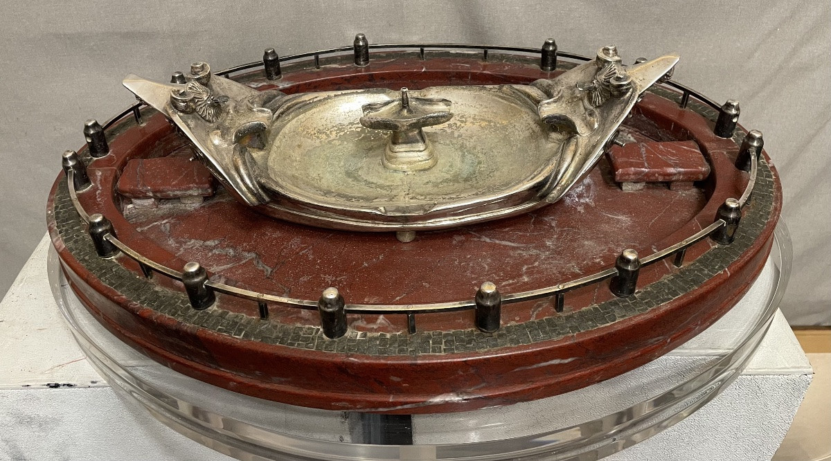 Modello della fontana della Barcaccia a Roma, XX secolo-photo-2