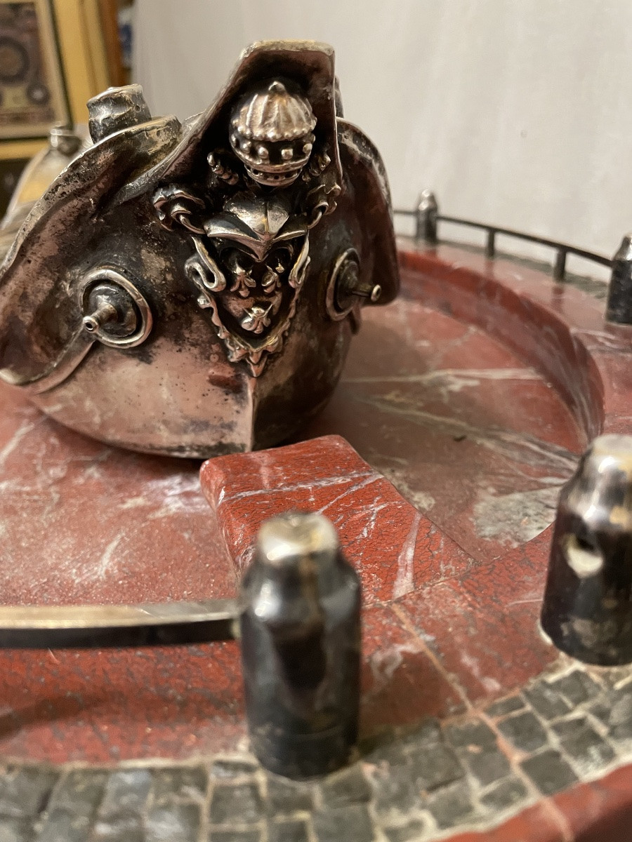 Modello della fontana della Barcaccia a Roma, XX secolo-photo-3