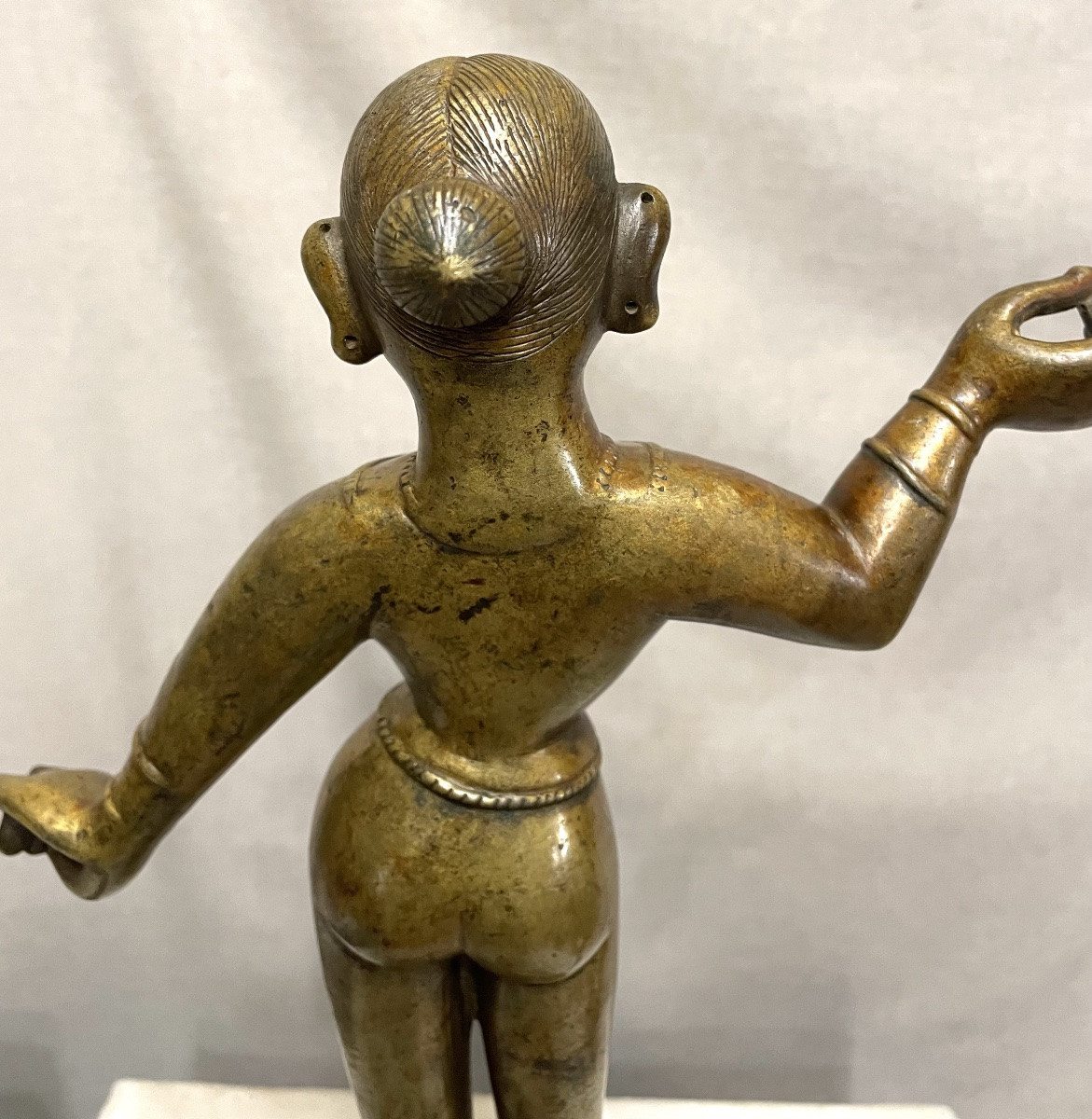 Figura di Radha in bronzo India XVII/XVIIIsecolo-photo-2