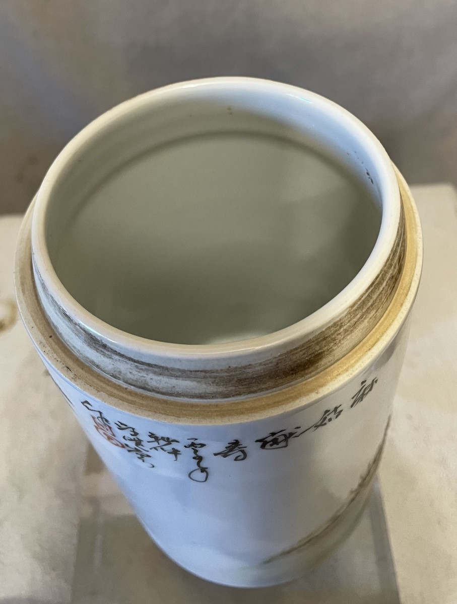 Contenitore in porcellana Cina XXsecolo-photo-3