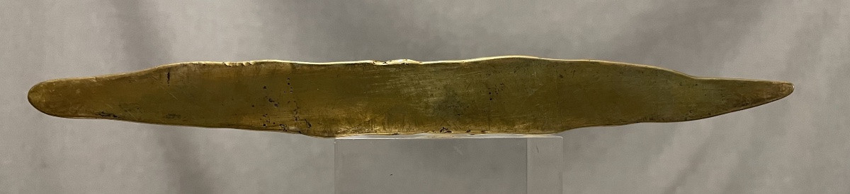 Poggia pennelli in bronzo dorato Cina XXsecolo-photo-4