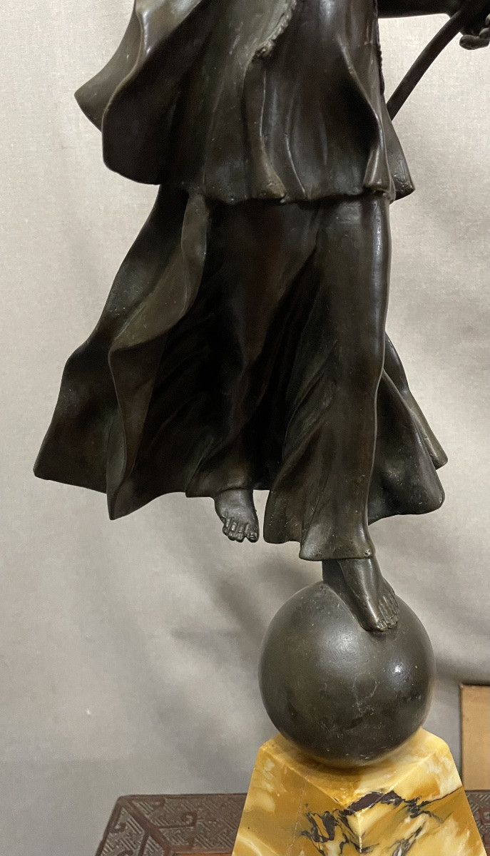 Vittoria alata in bronzo XXsecolo-photo-4