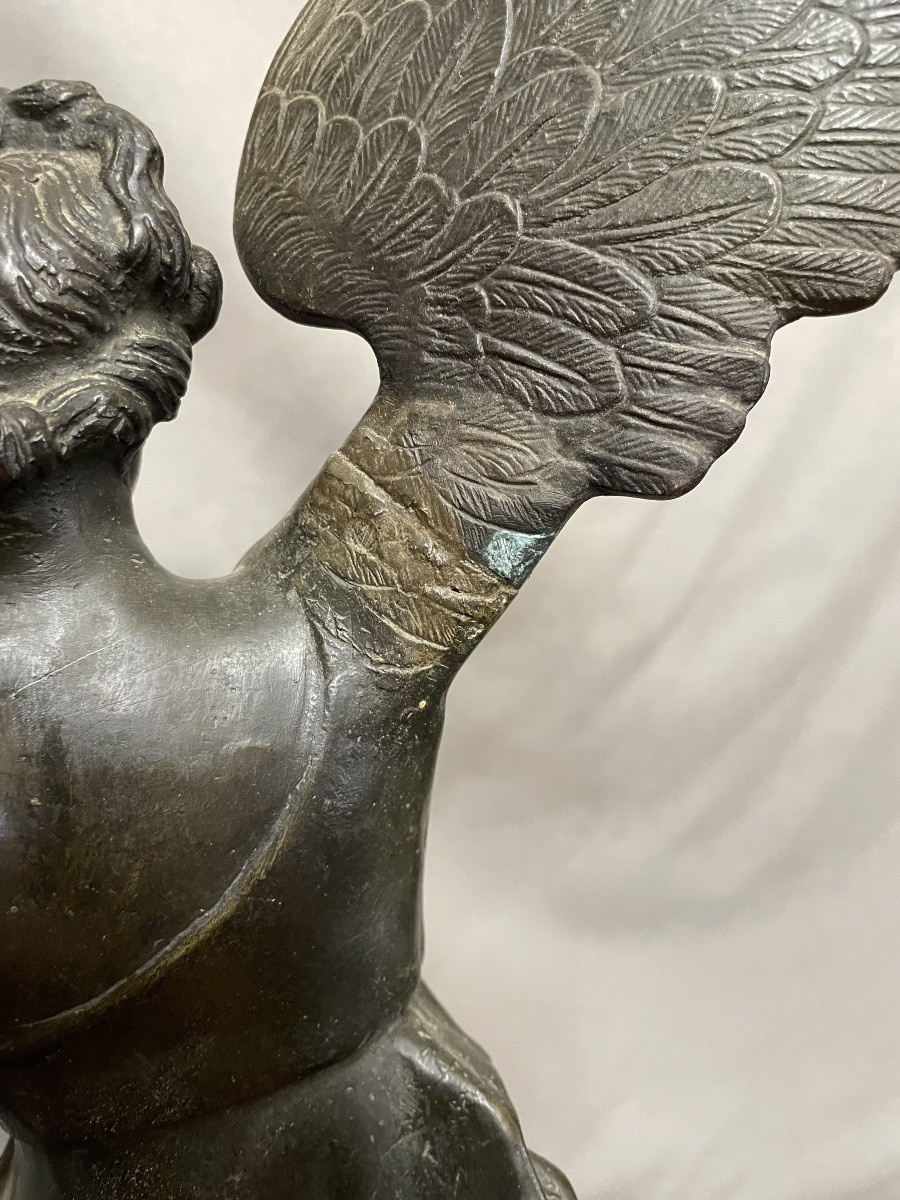 Vittoria alata in bronzo XXsecolo-photo-3