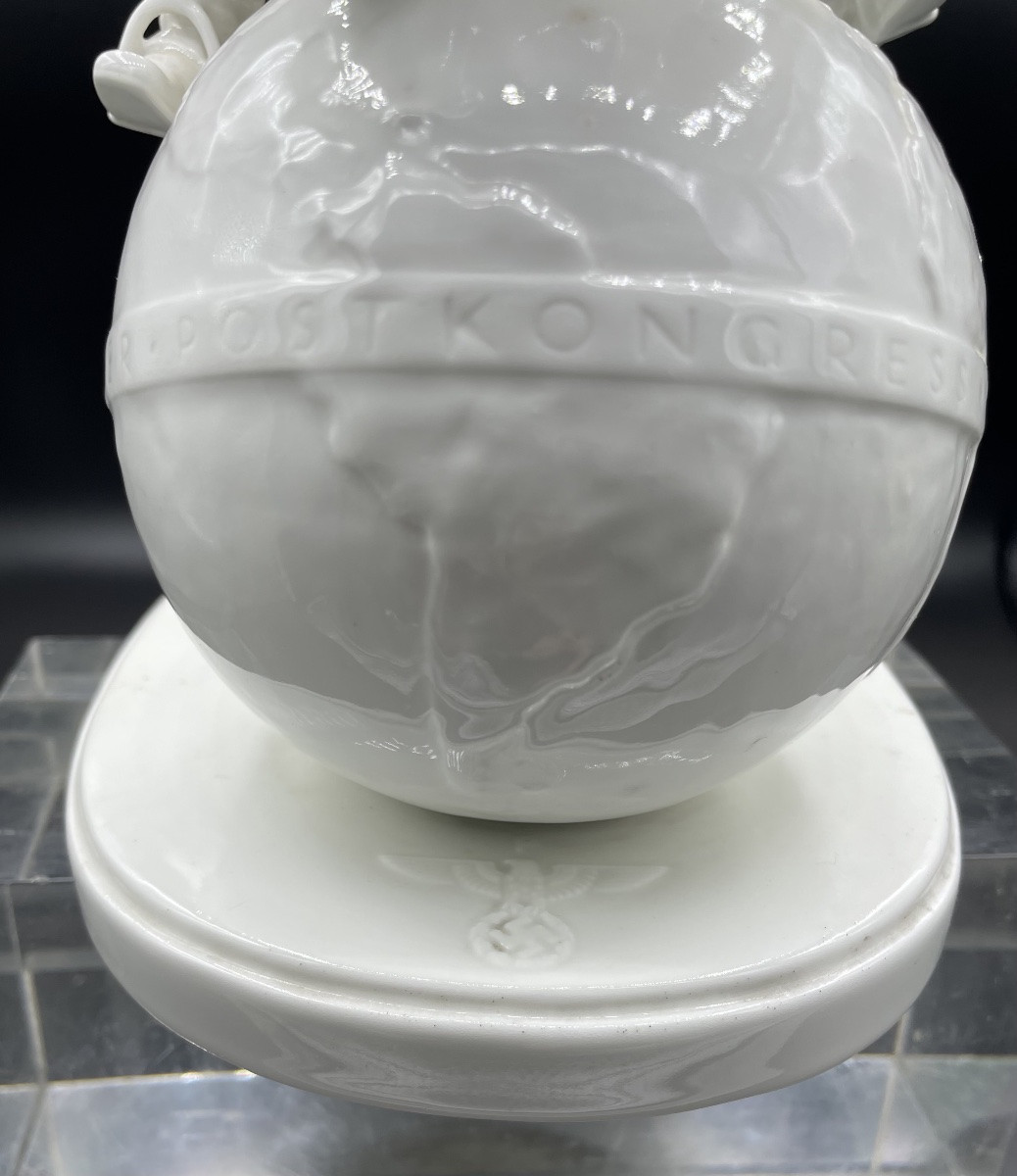 Figura equestre di un postiglione in porcellana Tedesca XXsecolo-photo-2