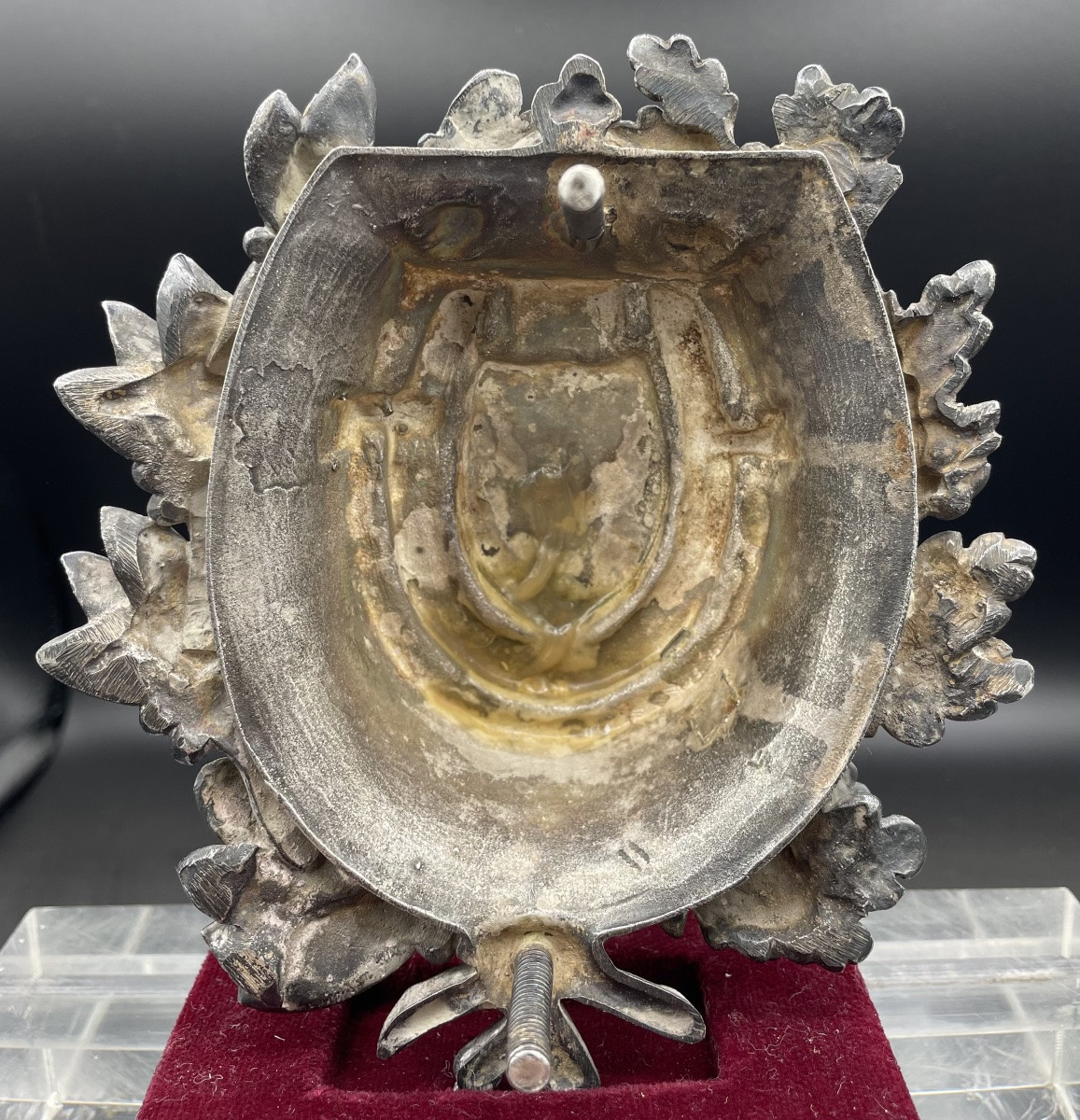 Coppia di ornamenti equestri in argento, americani, XX secolo-photo-4