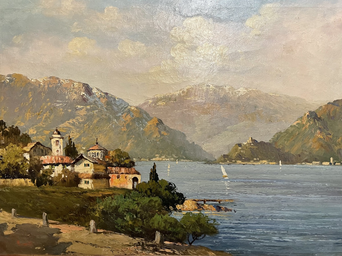 Olio su tela di Luigi Moretti XXsecolo-photo-2