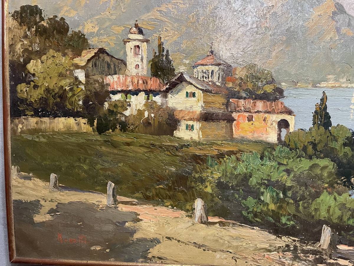 Olio su tela di Luigi Moretti XXsecolo-photo-3