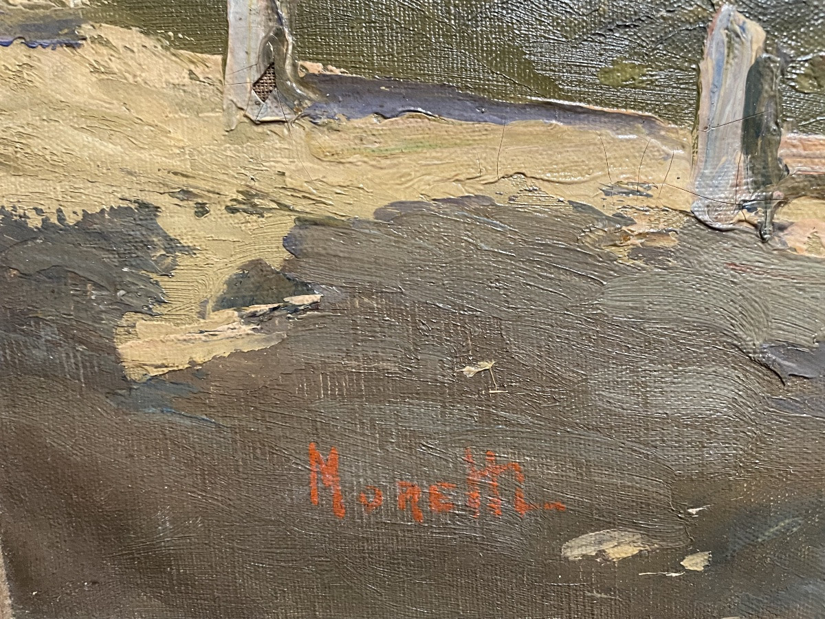 Olio su tela di Luigi Moretti XXsecolo-photo-7