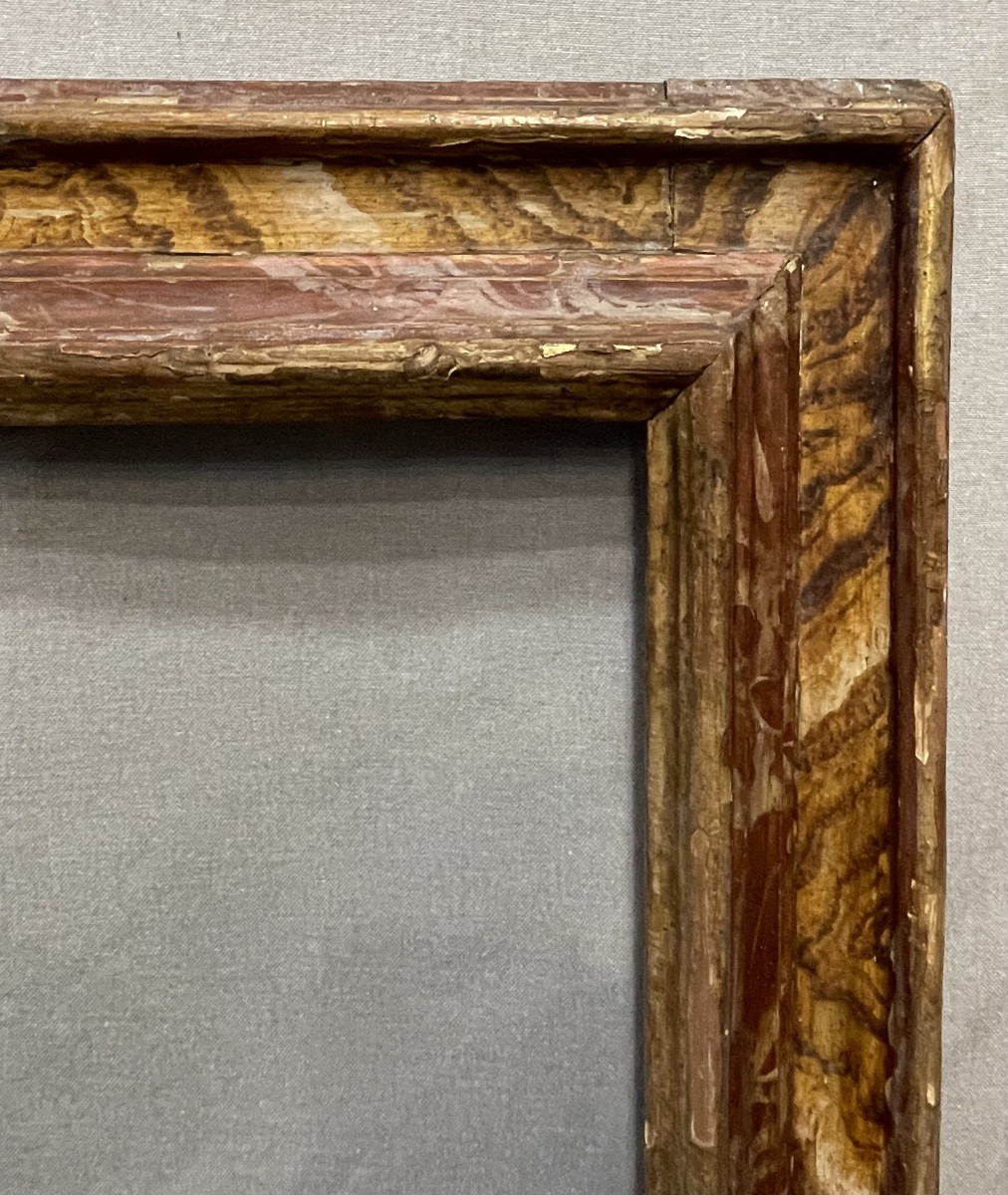 Coppia di cornici marmorizzate XVIIsecolo -photo-2