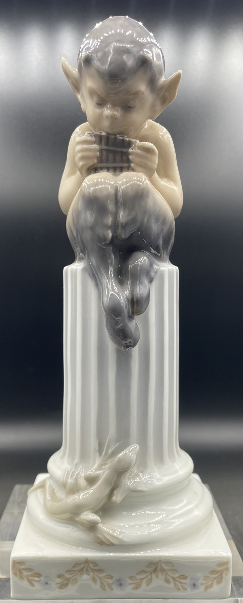 Fauno in porcellana della Royal Copenhagen XXsecolo-photo-1