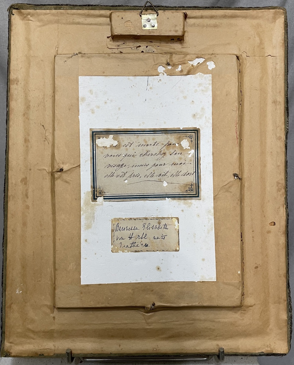 Ritratto in gesso di Elisabeth Von Trotta XXsecolo-photo-4