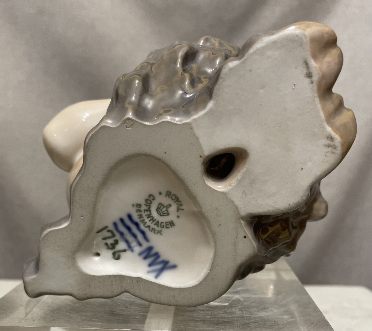 Fauno in porcellana della Royal Copenhagen XXsecolo-photo-2