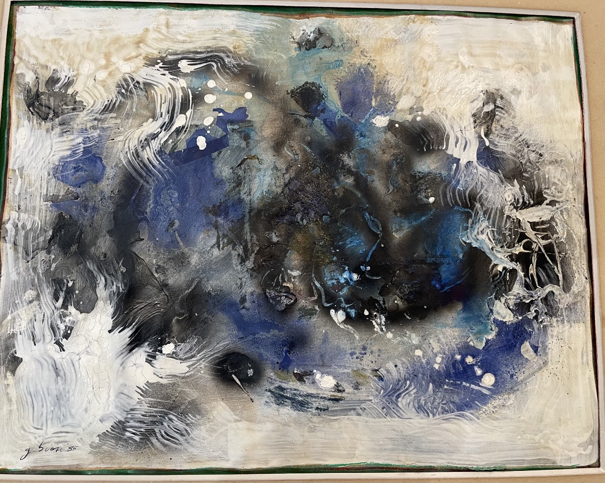 Olio su carta di Guido Biasi XXsecolo -photo-2