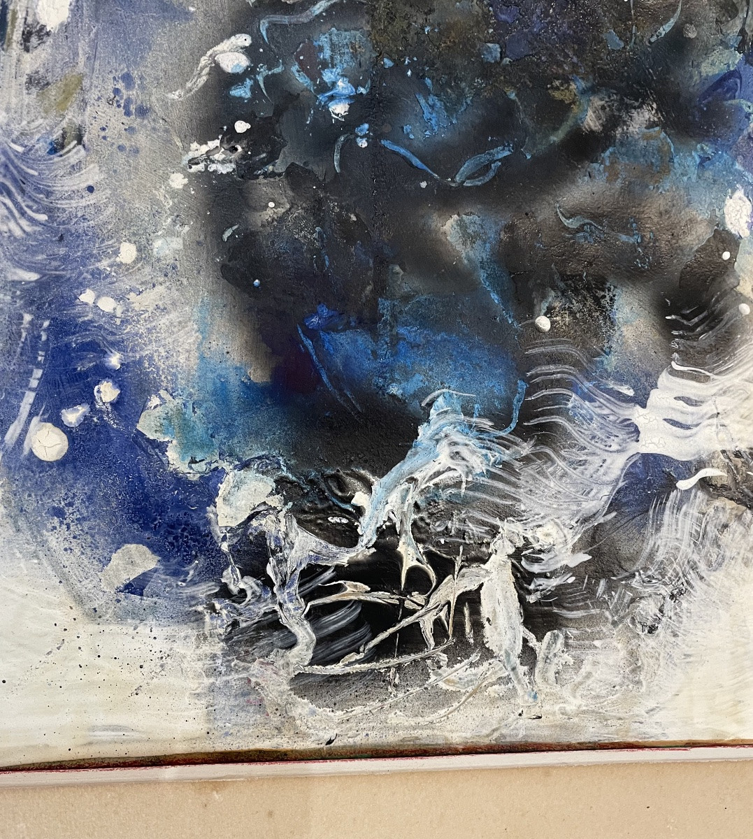 Olio su carta di Guido Biasi XXsecolo -photo-1