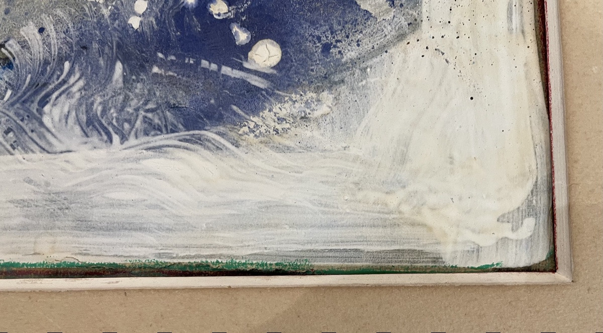 Olio su carta di Guido Biasi XXsecolo -photo-2