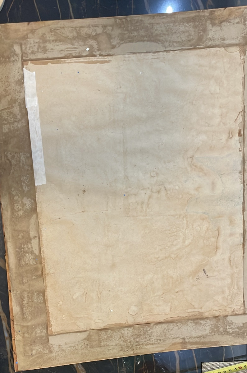 Olio su carta di Guido Biasi XXsecolo -photo-5