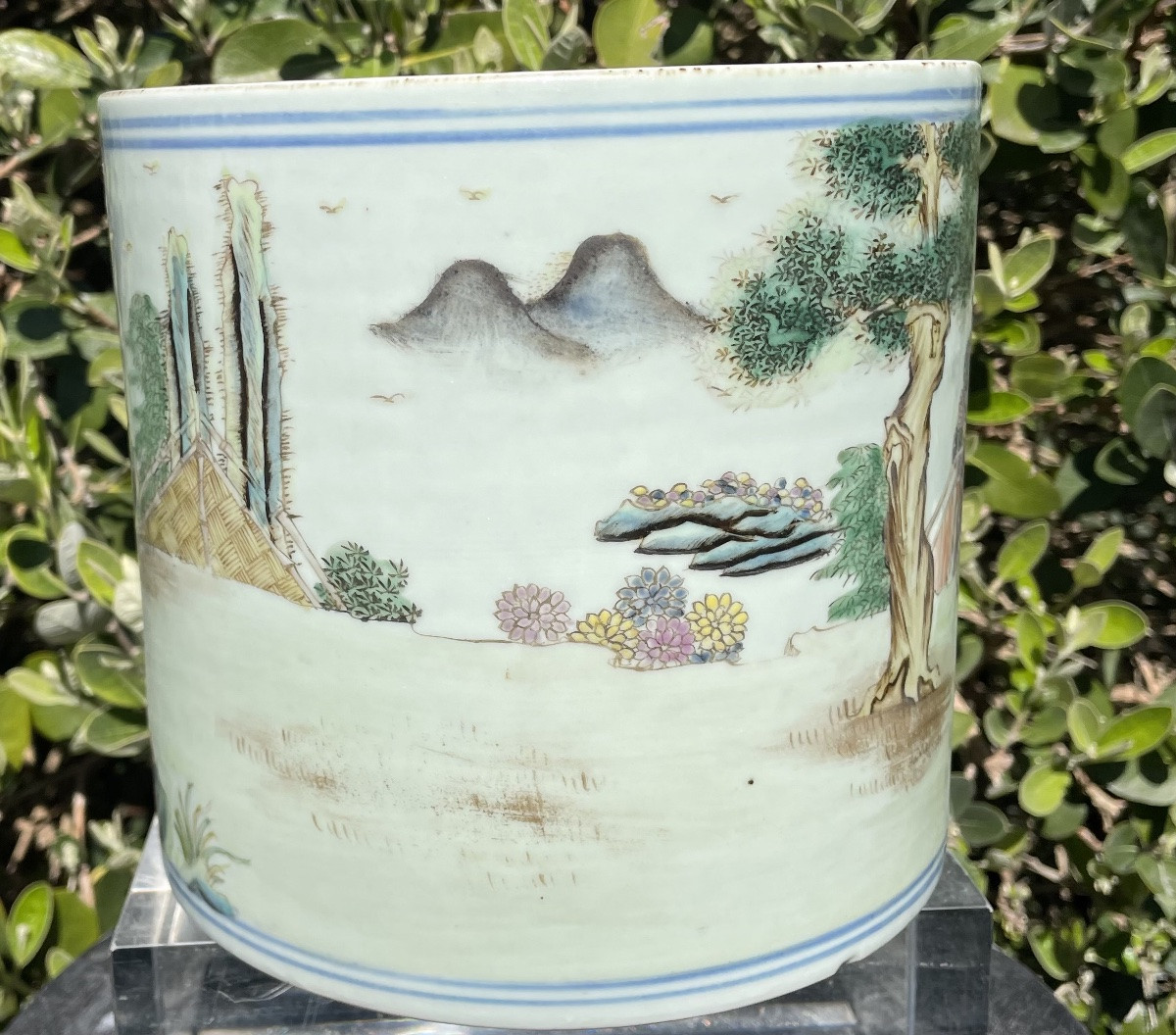 Porta pennelli in porcellana Cina XXsecolo-photo-1