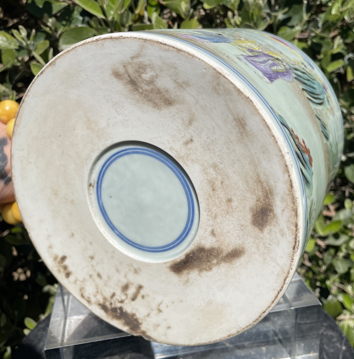 Porta pennelli in porcellana Cina XXsecolo-photo-3