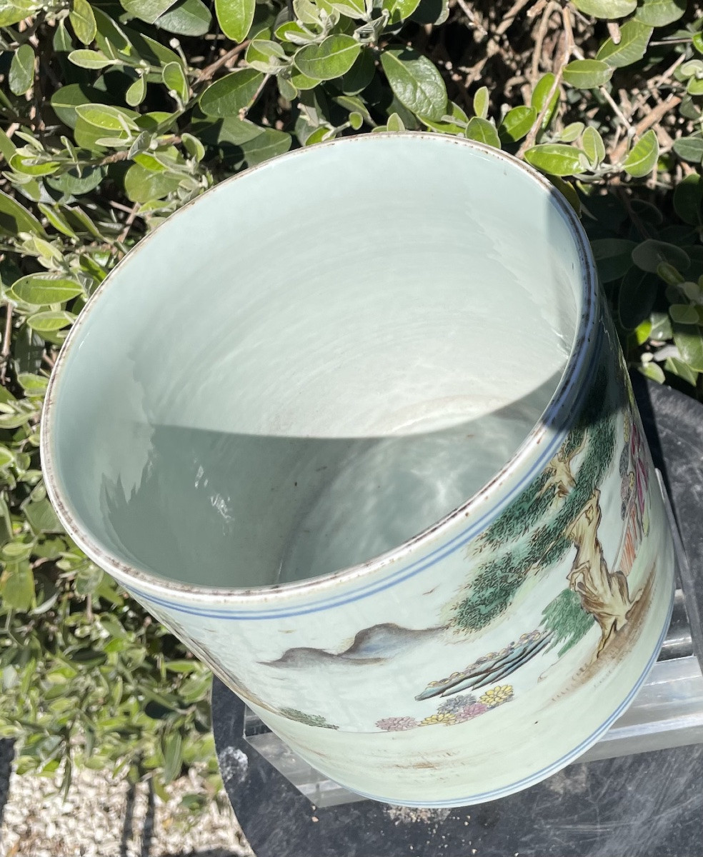 Porta pennelli in porcellana Cina XXsecolo-photo-4