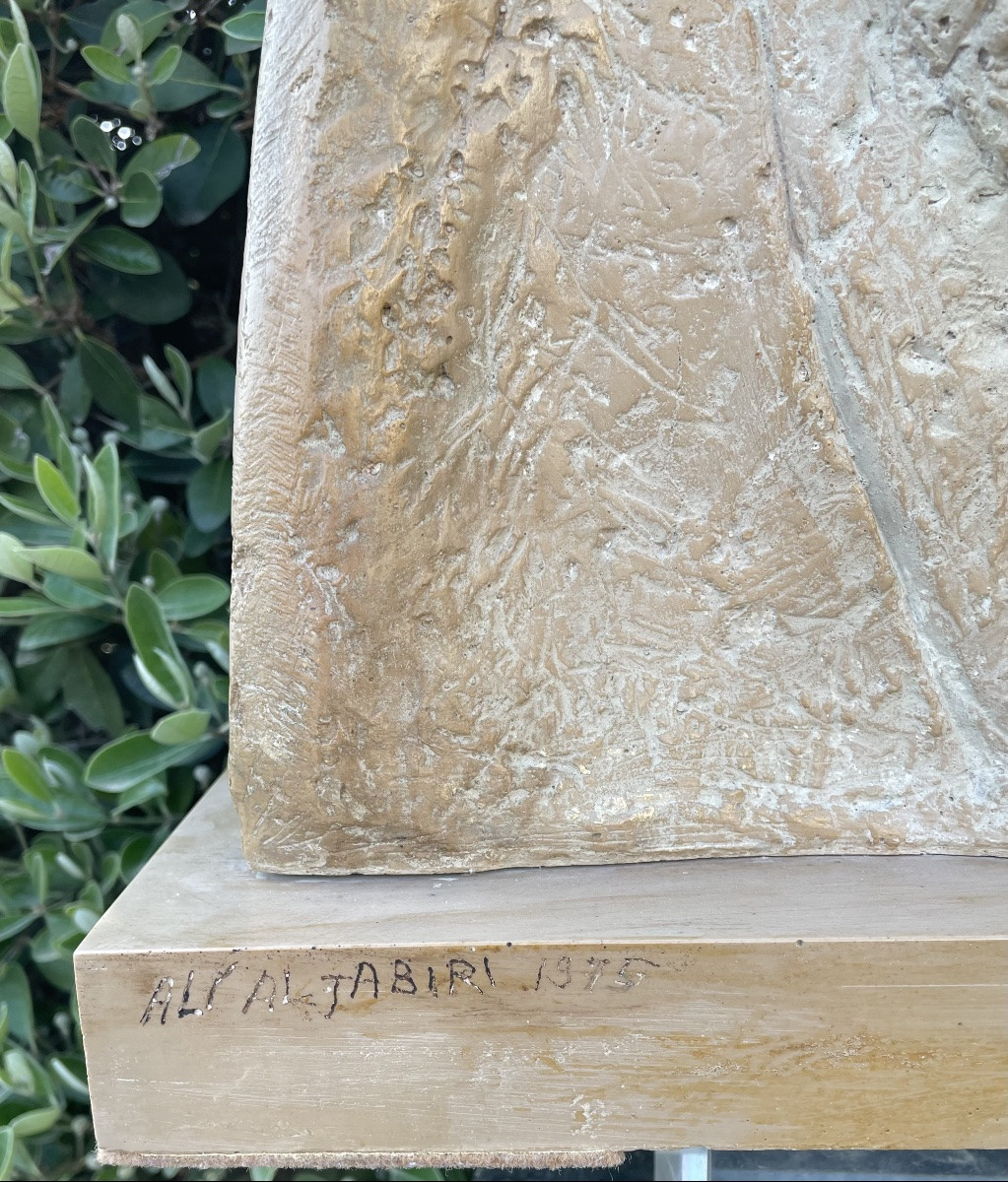 scultura in terra cotta composita di Ali Al Jabiri XXsecolo-photo-4