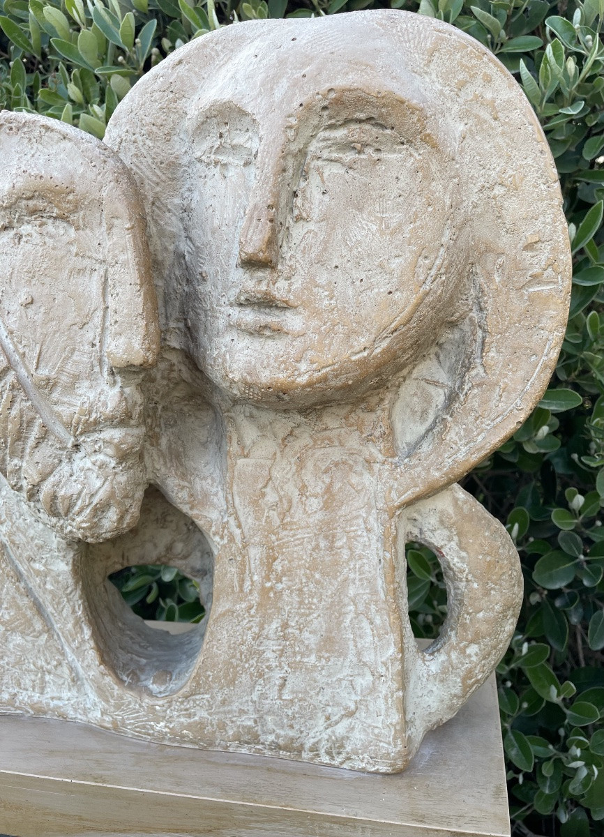 scultura in terra cotta composita di Ali Al Jabiri XXsecolo-photo-1