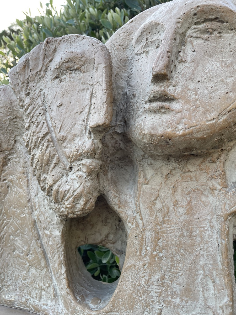 scultura in terra cotta composita di Ali Al Jabiri XXsecolo-photo-3