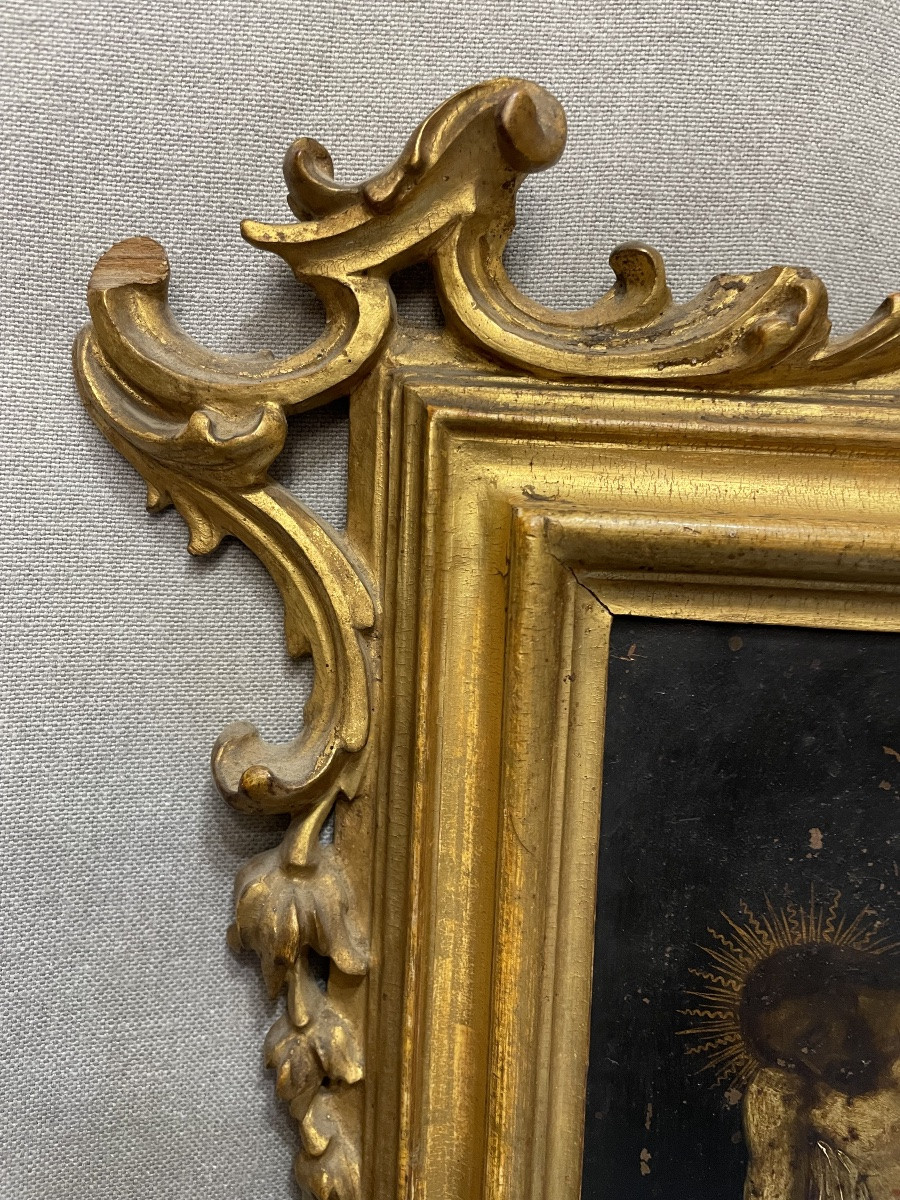 Dipinto su rame Pietà XVIII secolo-photo-4