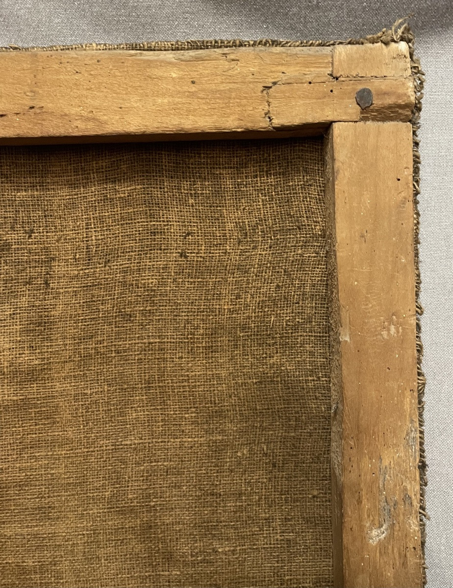 Olio su tela annunciazione della vergine XVIIsecolo-photo-6