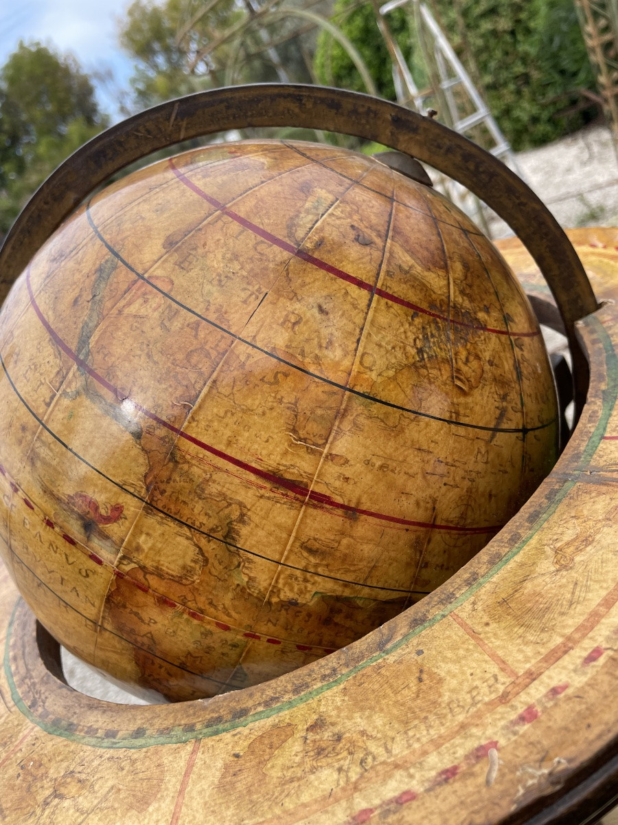Mappamondo in legno e carta XXsecolo-photo-4