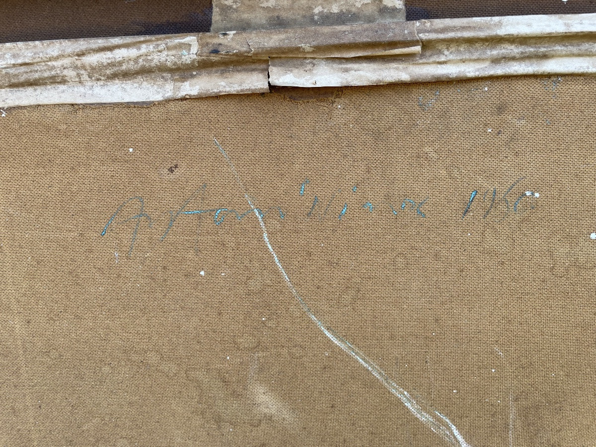 Coppia di quadri del greco Antonis Ninos XXsecolo-photo-8