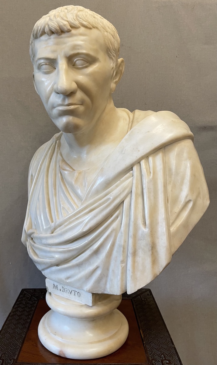 Busto in marmo di Bruto XVII -photo-2