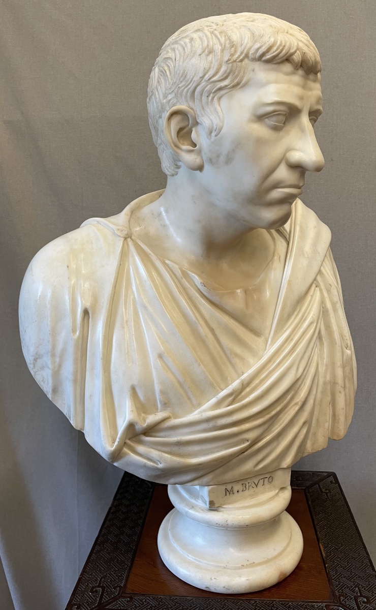 Busto in marmo di Bruto XVII -photo-4