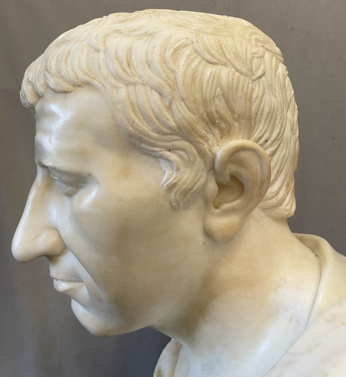 Busto in marmo di Bruto XVII -photo-2