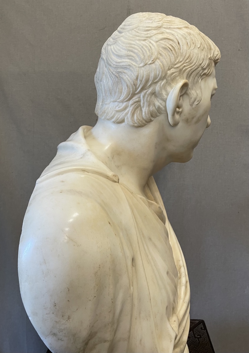 Busto in marmo di Bruto XVII -photo-3