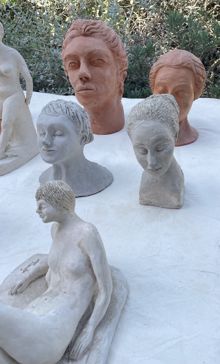 Gruppo di sculture in terracotta (fondo di un artista) XXsecolo-photo-5