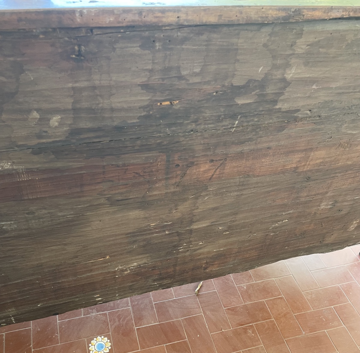 Credenza Veneta scantonata in noce XVIII secolo-photo-6